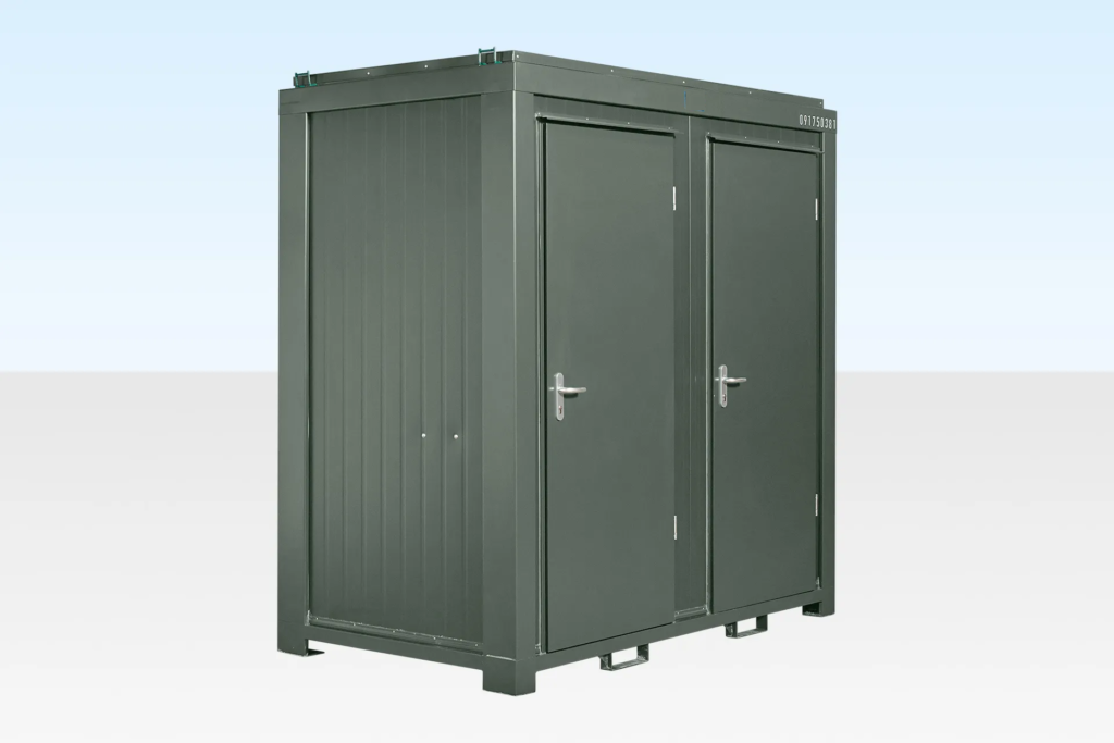 Double Mains Toilet Cabin