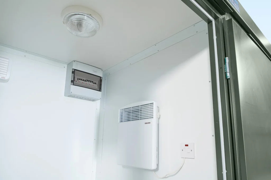 Double Mains Toilet Cabin