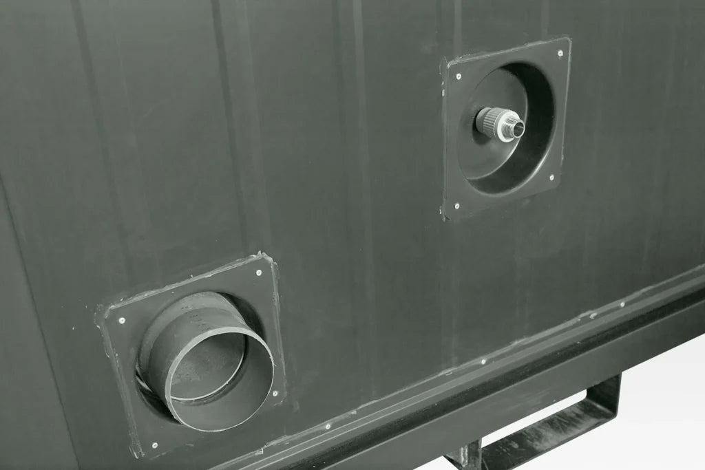 Double Mains Toilet Cabin