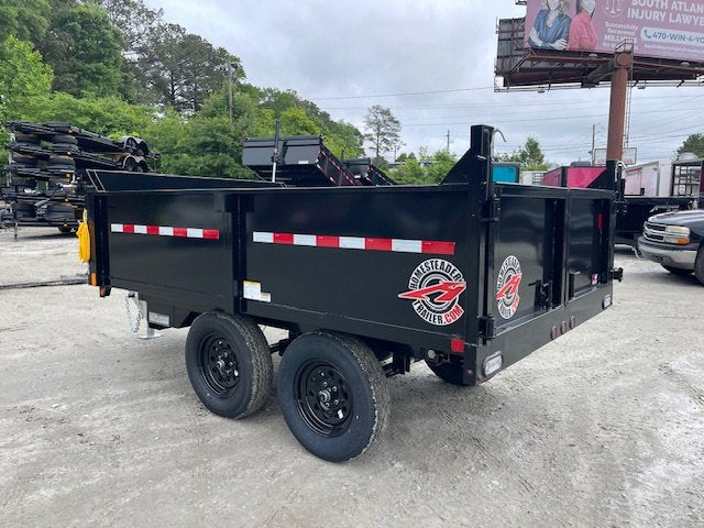6X10 Dump Trailer W/ Tarp 7000 GVWR 2026 Homesteader Trailers