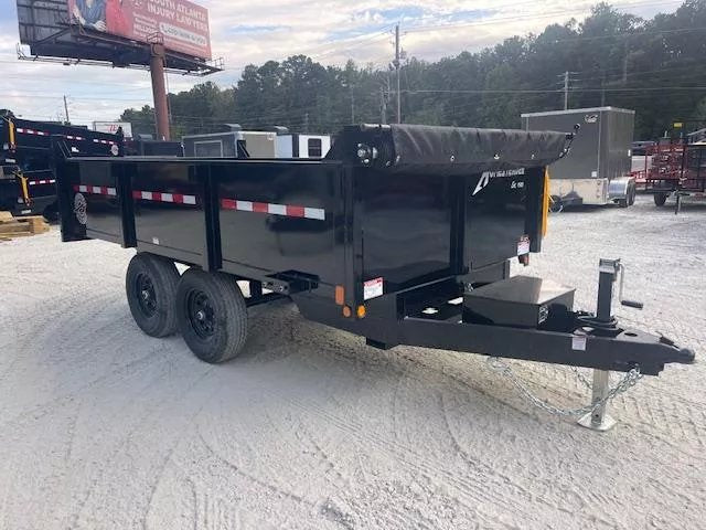 6X12 Dump Trailer W/ 2-5200 LB Axles & Tarp 2026 Homesteader Trailers