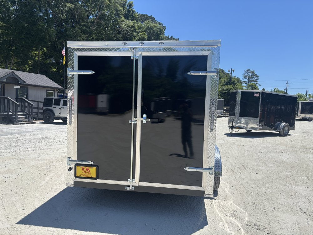 7x14 Enclosed Trailer 6'6" Interior Height W/ Side Door & Barn Doors 2026 J&C
