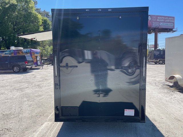 6X12 Food Trailer 30 Amp Electrical Package Concession Window & Serving Table 2026 J&C