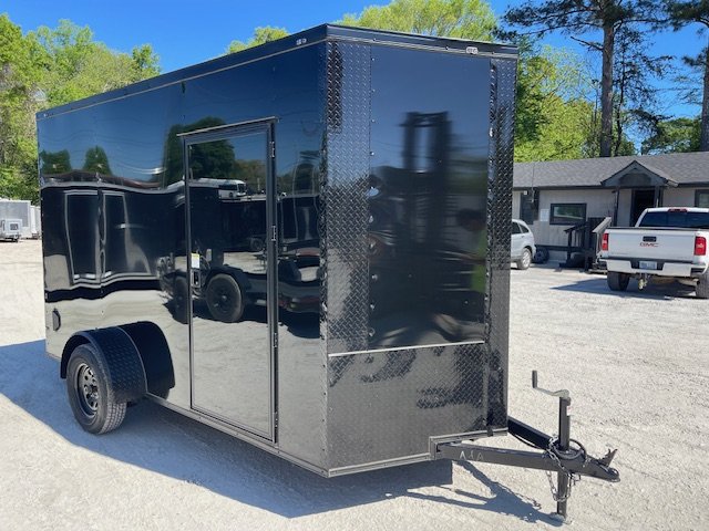 6X12 Food Trailer 30 Amp Electrical Package Concession Window & Serving Table 2026 J&C
