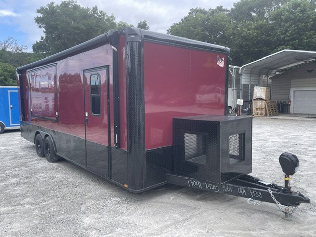 8.5X24 SMOKE LOUNGE TRAILER FULLY LOADED 2026 Quality Cargo Trailers