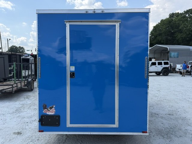 7X12 NAIL SALON W/ SINK PKG,50 AMP ELECTRICAL PACKAGE, A/C, FINISHED INTERIOR 2026 Quality Cargo Trailers