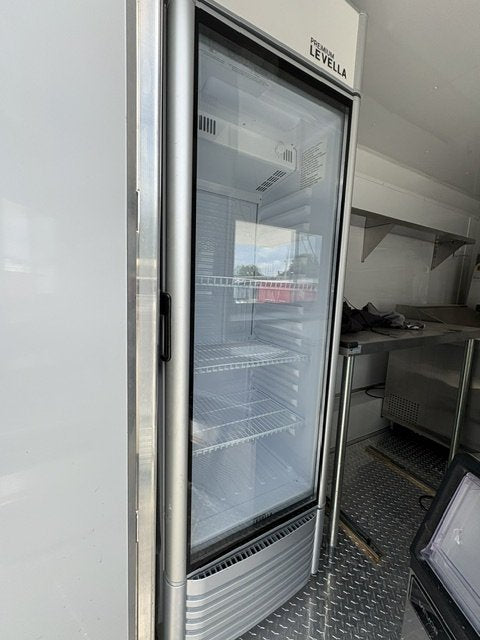 USED 8.5X12 Food Trailer W/ Prep Table , 2 Refrigerators , Minisplit A/C, Triple Sink, Concession Window 2026 Quality Cargo Trailers
