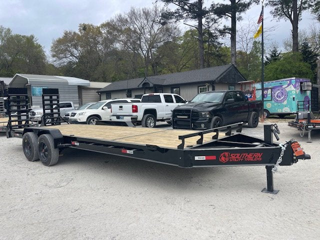 7X24 Heavy Equipment Trailer W/2-8000LB Axles 2026 Southern Utility