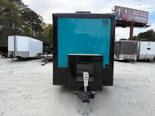 7x12 Pet Grooming Trailer Bathroom, Upgraded Water Tanks, 50" Tub, Propane Tankless Water Heater, High Velocity Dryer, Integrated Vacuum System & More 2026 Quality Cargo Trailers