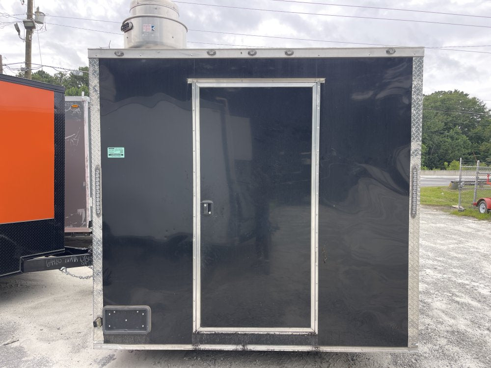 (Coming Soon) USED 8.5X10 Food Trailer W/ Hood Vent, Fryer, 4 Burner, Fire Suppression, Sink PKG, Refrigerator, Awning Concession Window 2025 COAST 2 COAST