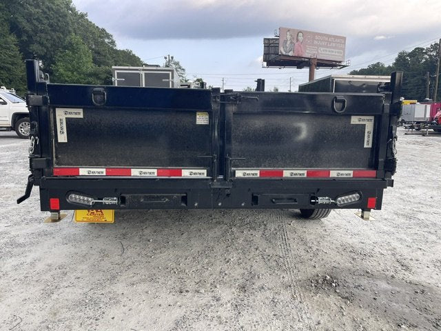 7x16 Dump Trailer Telescopic Lift 2 Foot Sides 14,000 GVWR W/Tarp and Ramps 2026 Southern Utility Trailers