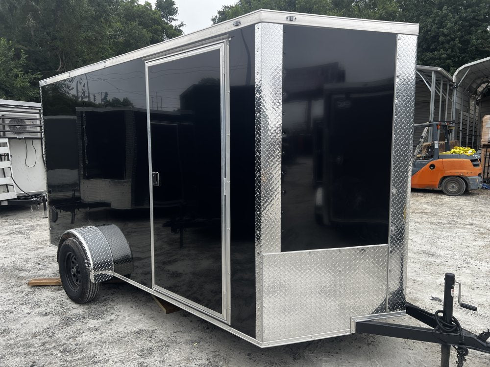 6x12 Enclosed Trailer 6'6" Interior Height W/ Side Door & Ramp 2026 Coast 2 Coast
