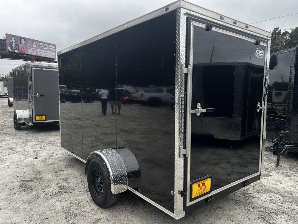6x12 Enclosed Trailer 6'6" Interior Height W/ Side Door & Ramp 2026 Coast 2 Coast