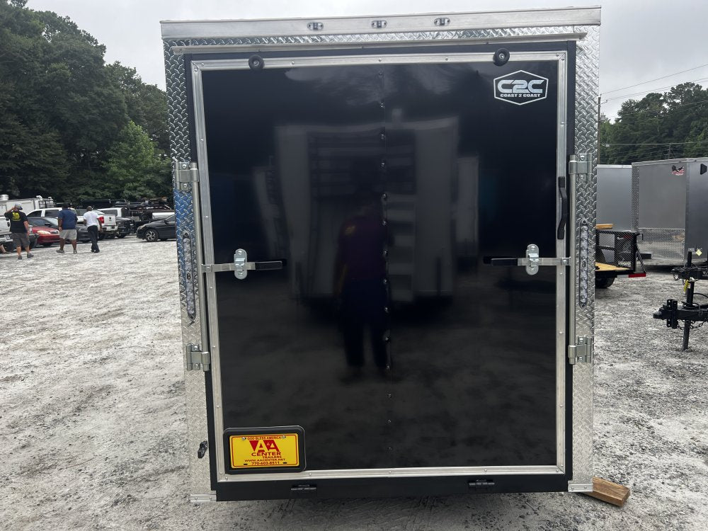 6x12 Enclosed Trailer 6'6" Interior Height W/ Side Door & Ramp 2026 Coast 2 Coast