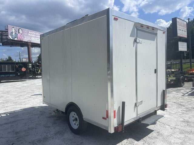 USED 8X10 Food Trailer W/ Triple Sink, Concession Window 2025 FUDT