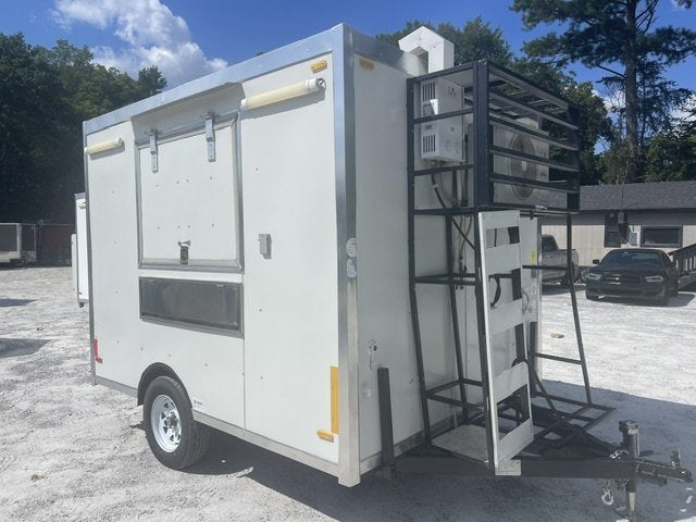 USED 8X10 Food Trailer W/ Triple Sink, Concession Window 2025 FUDT