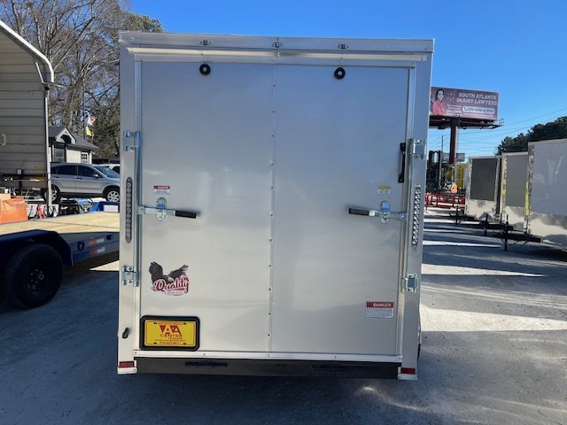 6x12 Enclosed Trailer 6'3" Interior Height W/ Side Door & Ramp 2027 Quality Cargo