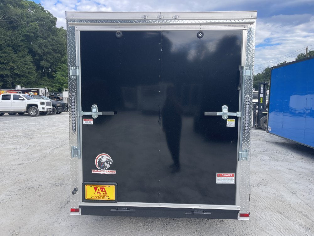 6x12 Enclosed Trailer 6'3" Interior Height W/ Side Door & Ramp 2027 Quality Cargo