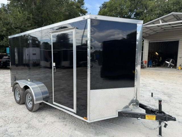 7x14 Enclosed Trailer 6'3" Interior Height W/ Side Door & Ramp 2026 Quality Cargo