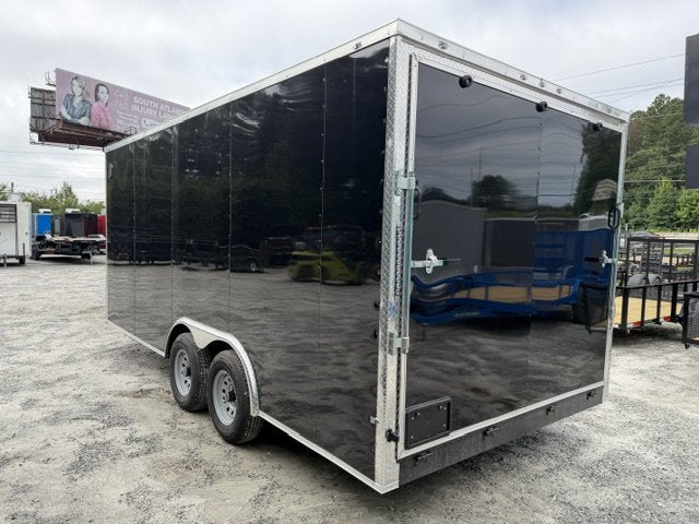 8.5X18 Enclosed Trailer 7' Interior Height W/ 2-5200LB Axles, Side Door & Ramp 2026 J&C