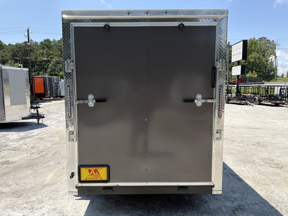6x12 Enclosed Trailer Dual Axle 6'6" Interior Height W/ Side Door & Ramp 2026 J&C
