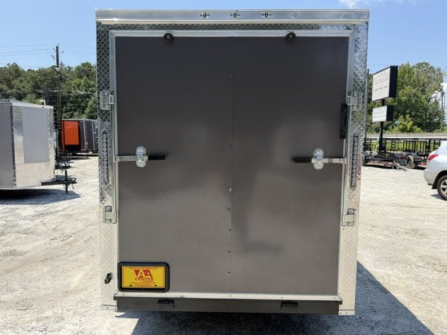 6x12 Enclosed Trailer Dual Axle 6'6" Interior Height W/ Side Door & Ramp 2026 J&C