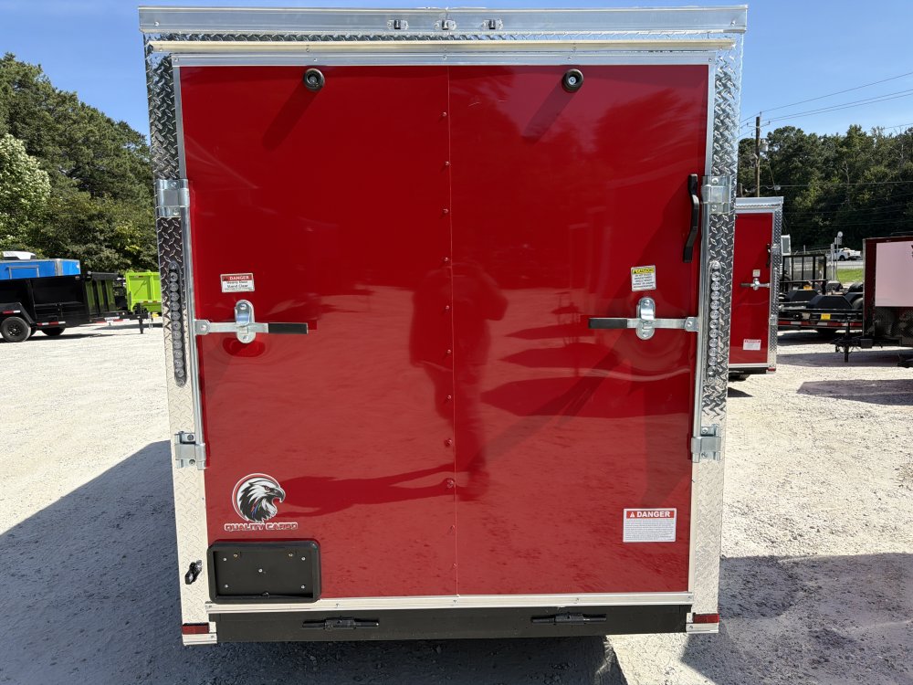 6x12 Enclosed Trailer 6'3" Interior Height W/ Side Door & Ramp 2027 Quality Cargo