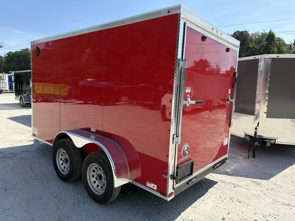 6x12 Enclosed Trailer 6'3" Interior Height W/ Side Door & Ramp 2027 Quality Cargo