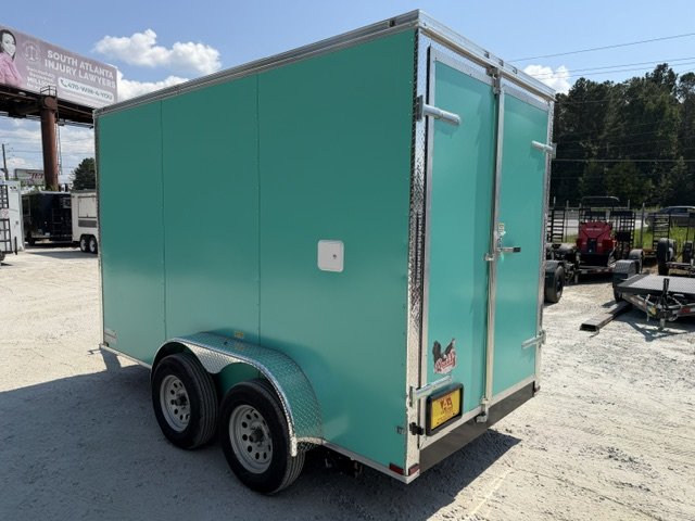 6x12 Pet Grooming Trailer 50" Tub, High Velocity Dryer & Integrated Vacuum System 2027 Quality Cargo