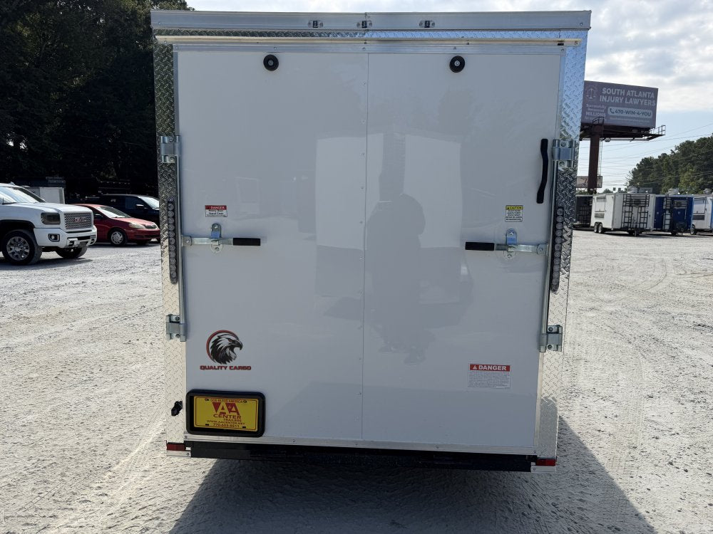 6x12 Enclosed Trailer 6'3" Interior Height W/ Side Door & Ramp 2027 Quality Cargo