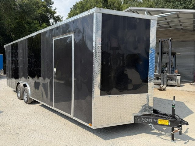 8.5X24 Enclosed Trailer 7' Interior Height W/Side Door & Ramp 2027 Quality Cargo