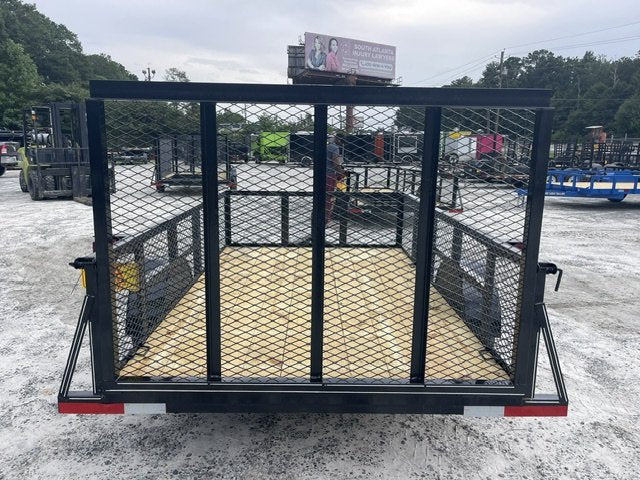 6x10 Utility Trailer W/ 2' Mesh sides 2026 Lonewolf