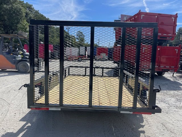 6x10 Utility Trailer W/ Spare Tire Mount, D-Rings 2026 Lonewolf