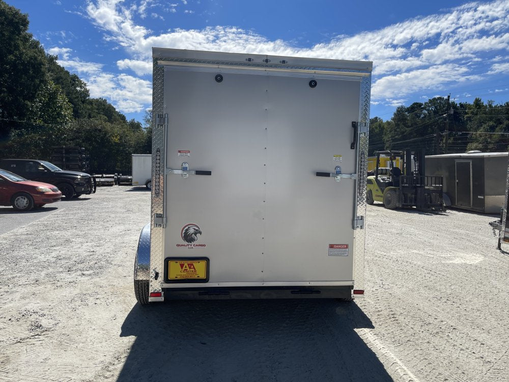 6x12 Enclosed Trailer 6'3" Interior Height W/ Side Door & Ramp 2027 Quality Cargo