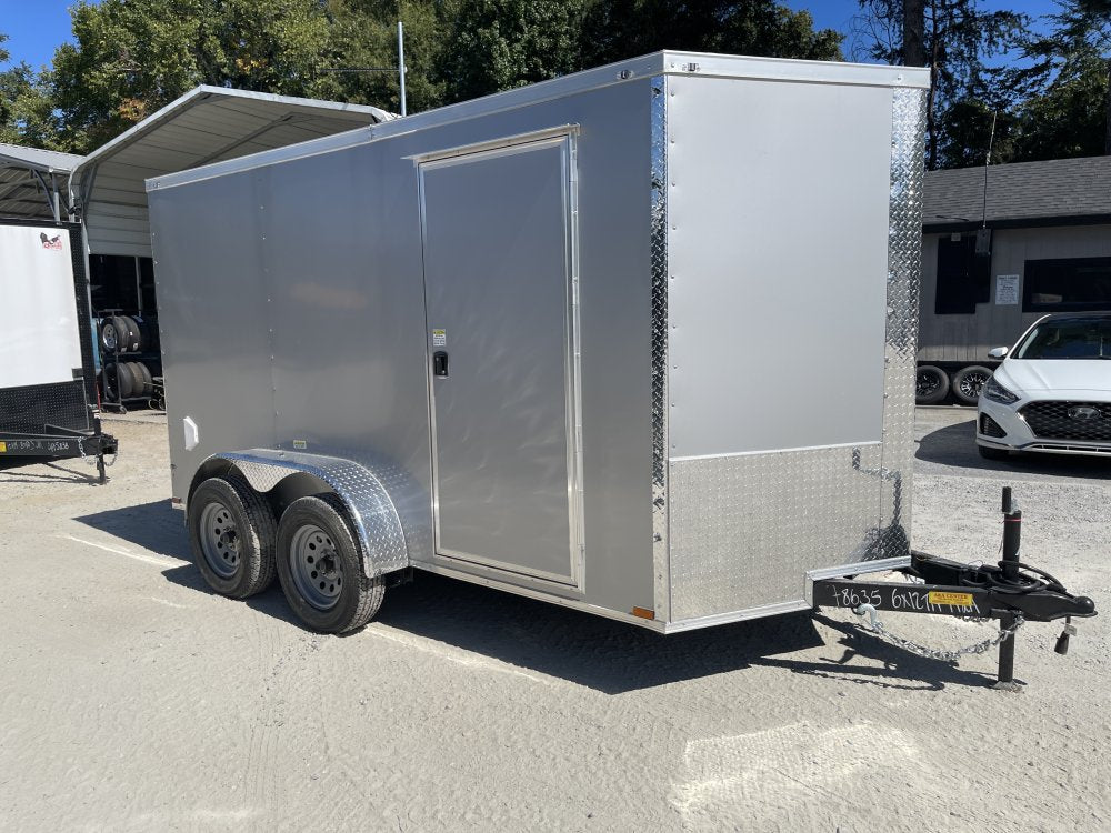 6x12 Enclosed Trailer 6'3" Interior Height W/ Side Door & Ramp 2027 Quality Cargo
