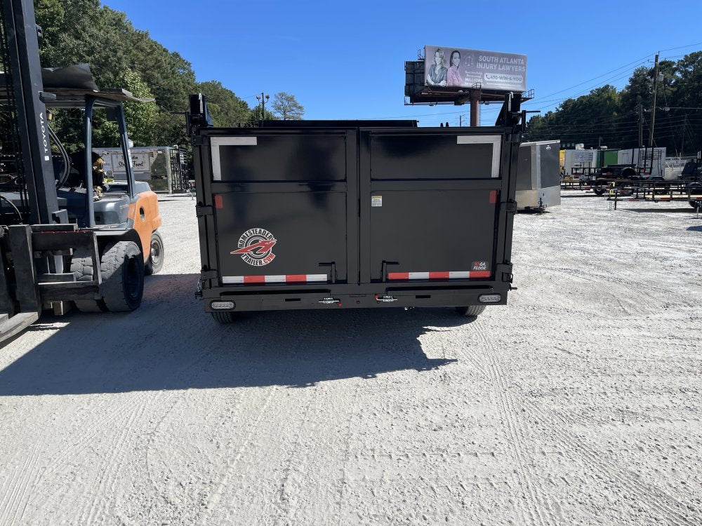 7x12 Dump Trailer W/ 4' Sides 10,400 GVWR, Tarp & Ramps 2027 Homesteader Trailers