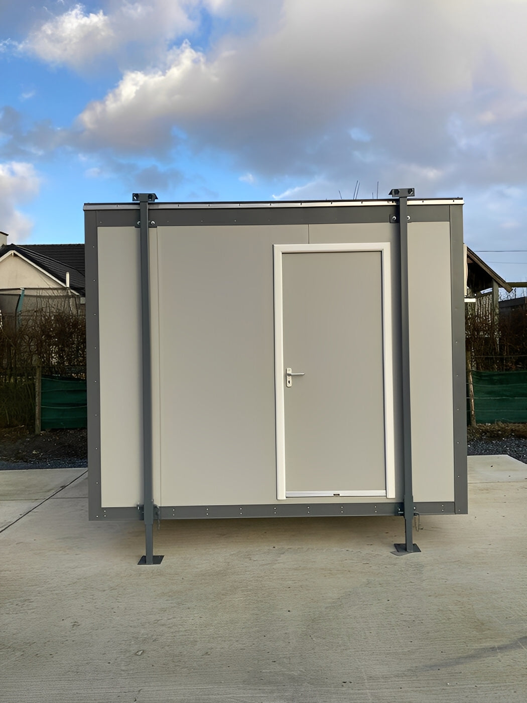 10ft x 10ft Jackleg Site Cabin with Air Conditioning