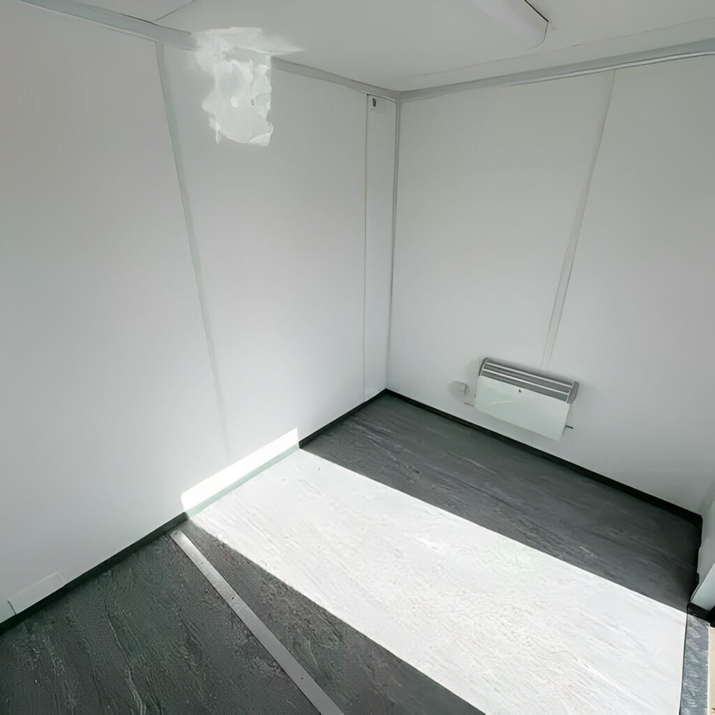 10ft x 8ft Portable Shipping Container Office – Anti-Vandal Steel Office Building