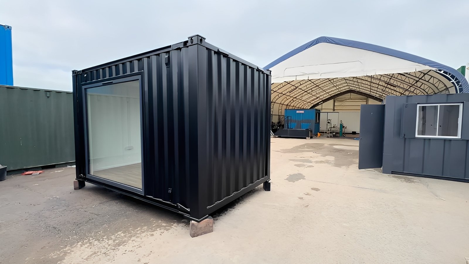 12ft x 8ft Custom Office / Garden Room – Open Plan Portable Building