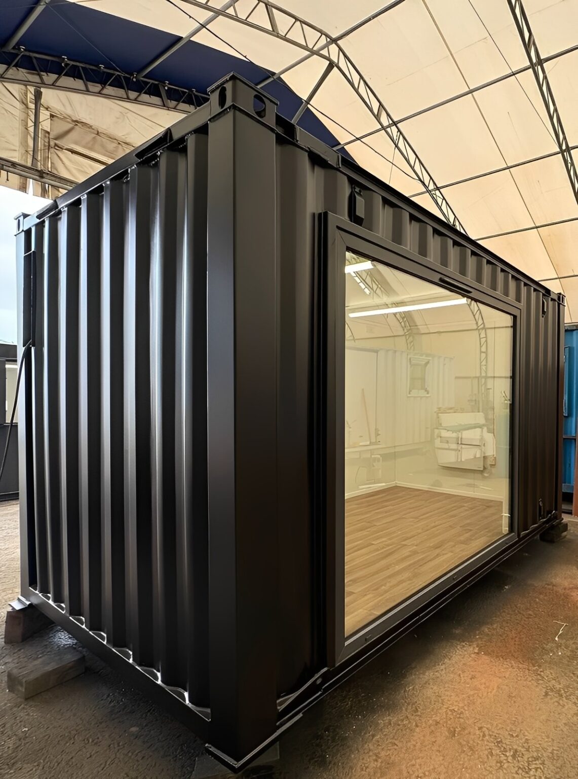 12ft x 8ft Custom Office / Garden Room – Open Plan Portable Building