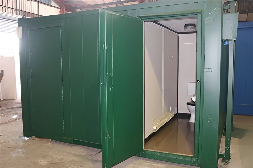 13ft x 9ft Site Office With Toilet