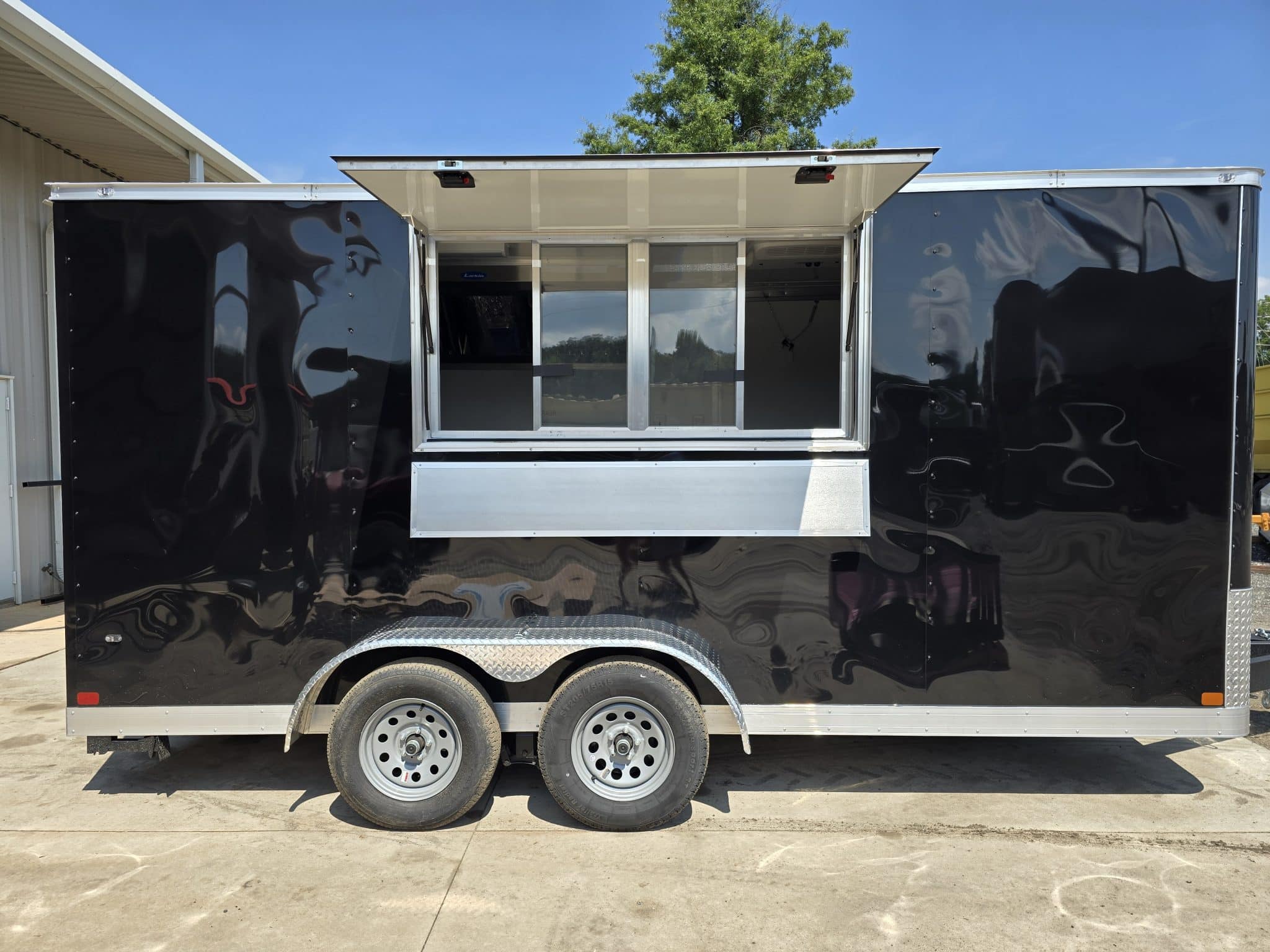 USED 6X7 Food Trailer W/ Triple Sink, Concession Window Other 2025 FUDT