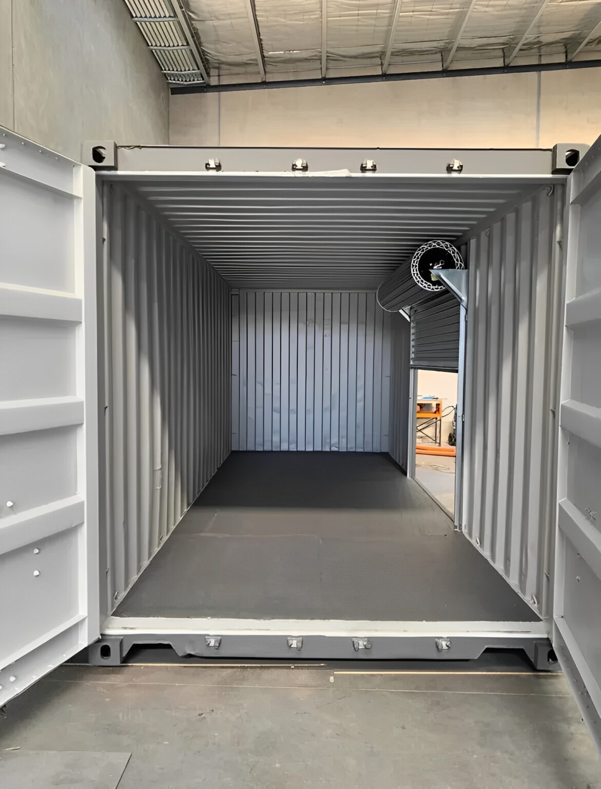 20ft x 8ft Container With Side Roll Up Door