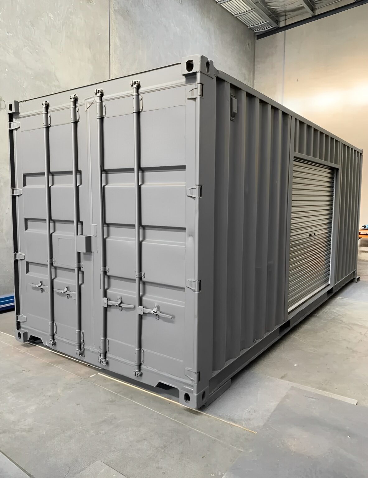 20ft x 8ft Container With Side Roll Up Door