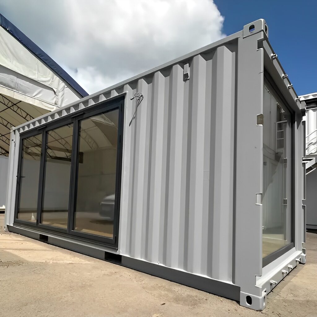 20ft x 8ft Custom Shipping Container Converted Office | Portable Building | Garden Office