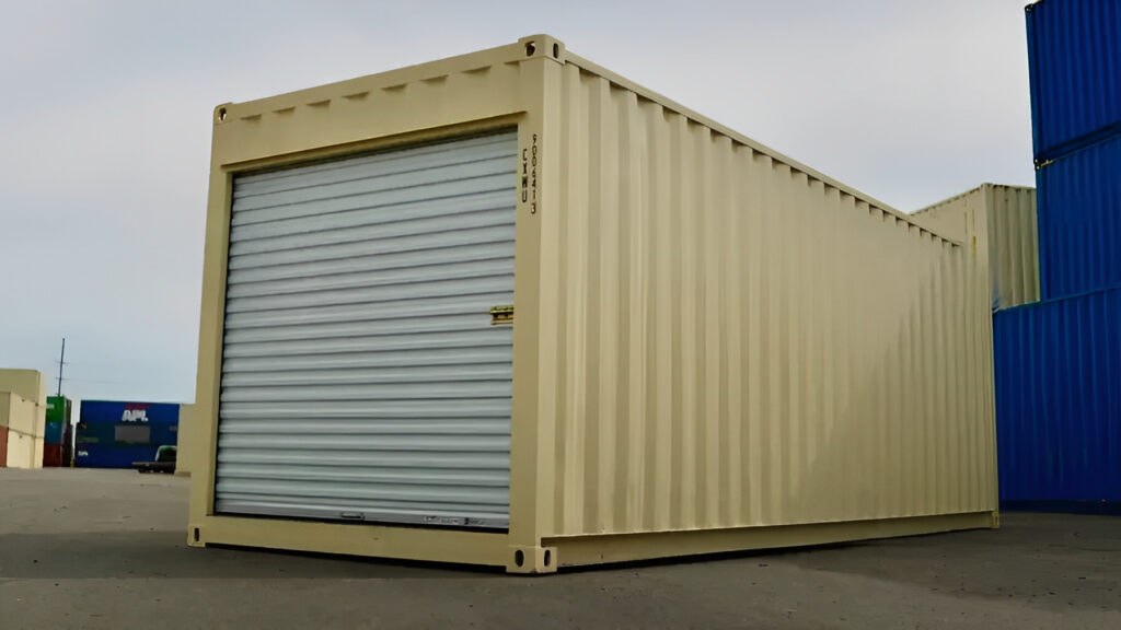 24ft Storage Container With Roll Up Door