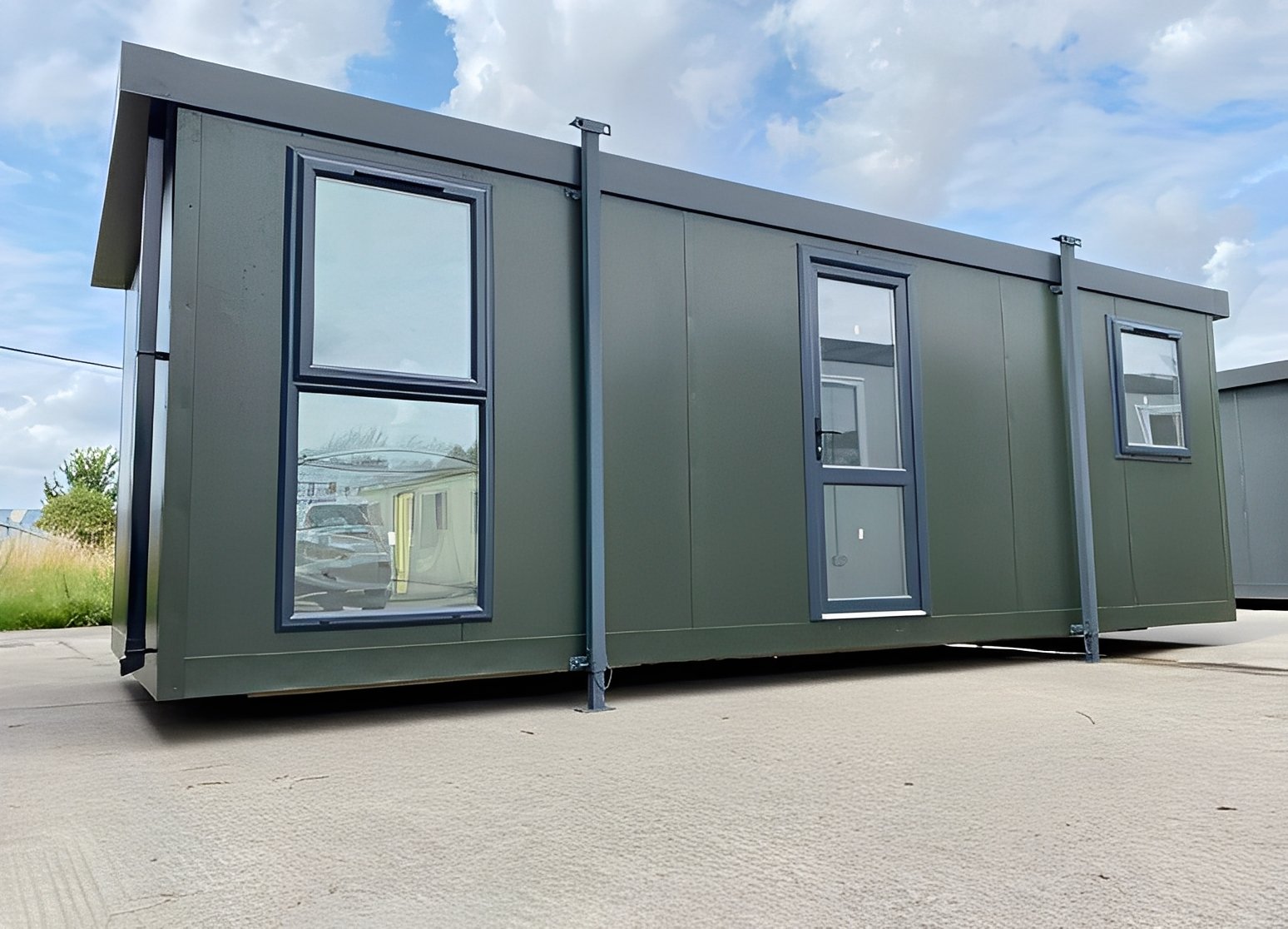 24ft x 10ft Jackleg Cabin (Site Cabin)