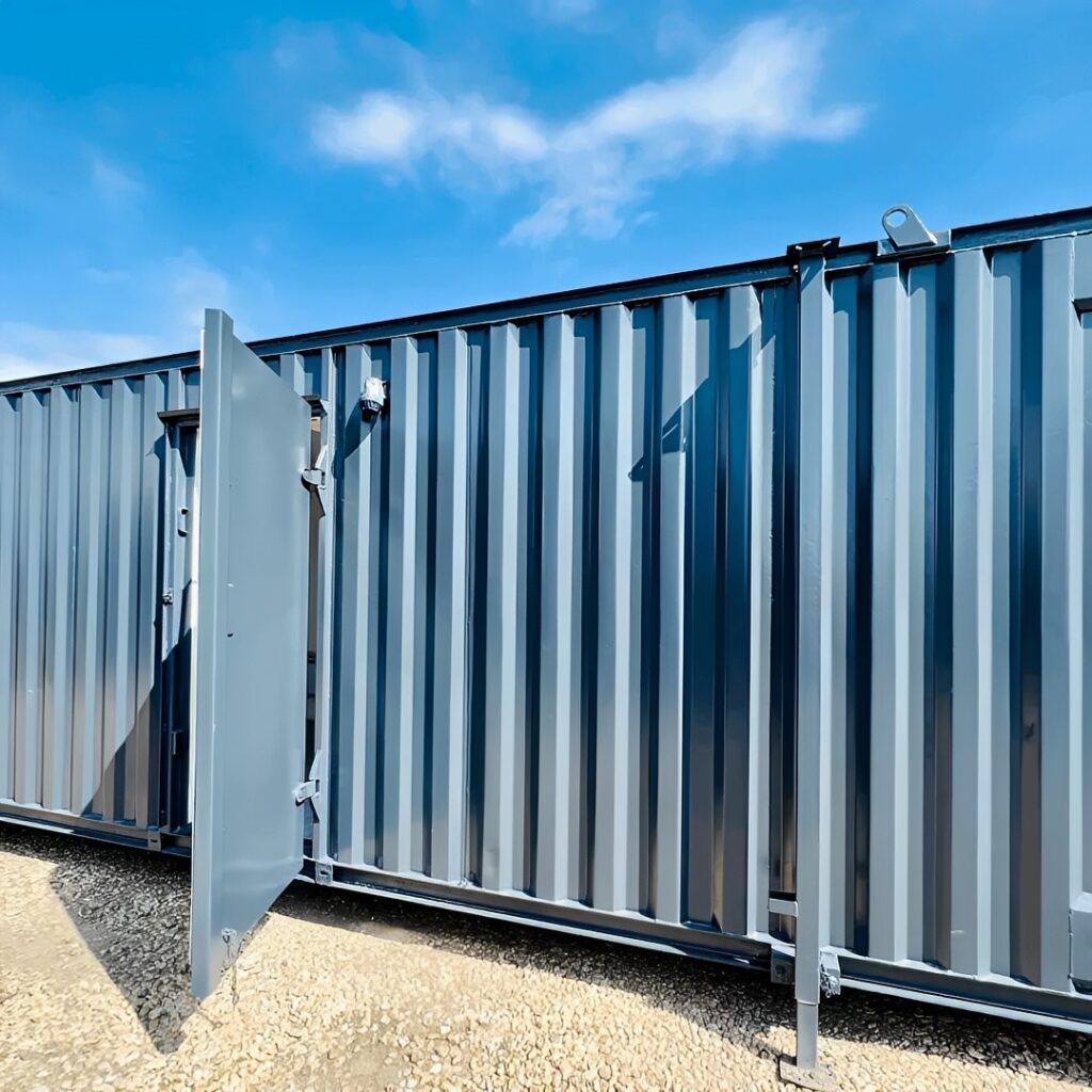 24ft x 9ft Custom Canteen & Office Cabin with Kitchenette and WC