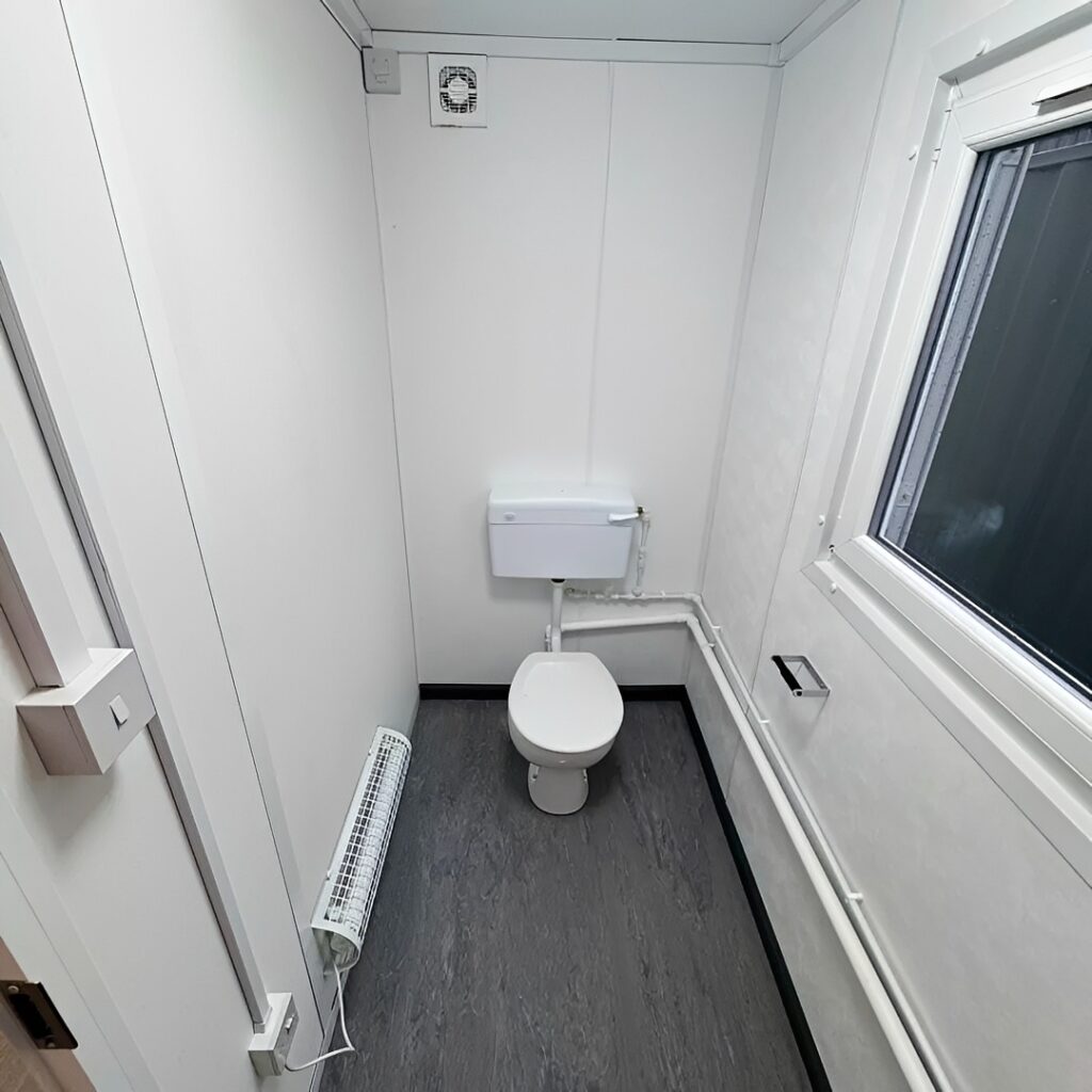 24ft x 9ft Custom Canteen & Office Cabin with Kitchenette and WC