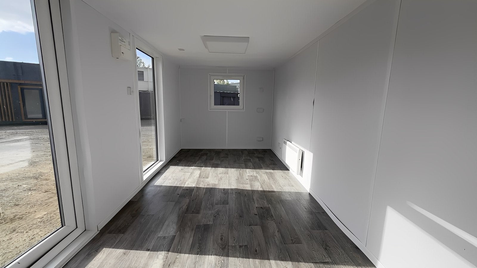 24ft x 9ft Site Office with Toilet – Sales Office / Marketing Suite / Portable Site Cabin